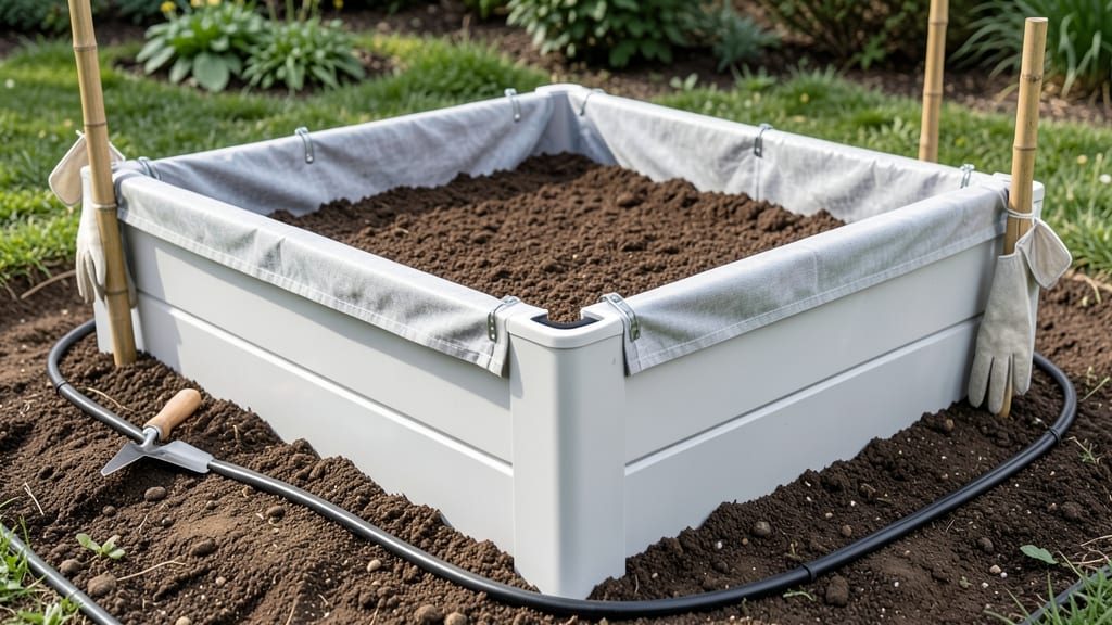 PVC Garden Bed Covers: Modular Frost Protection for Year-Round Planting