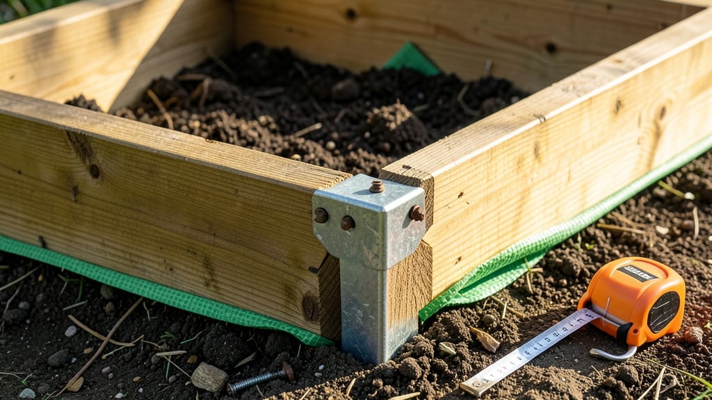 Garden Bed Connectors: Heavy-Duty Metal Clips for Long-Lasting Plant Support