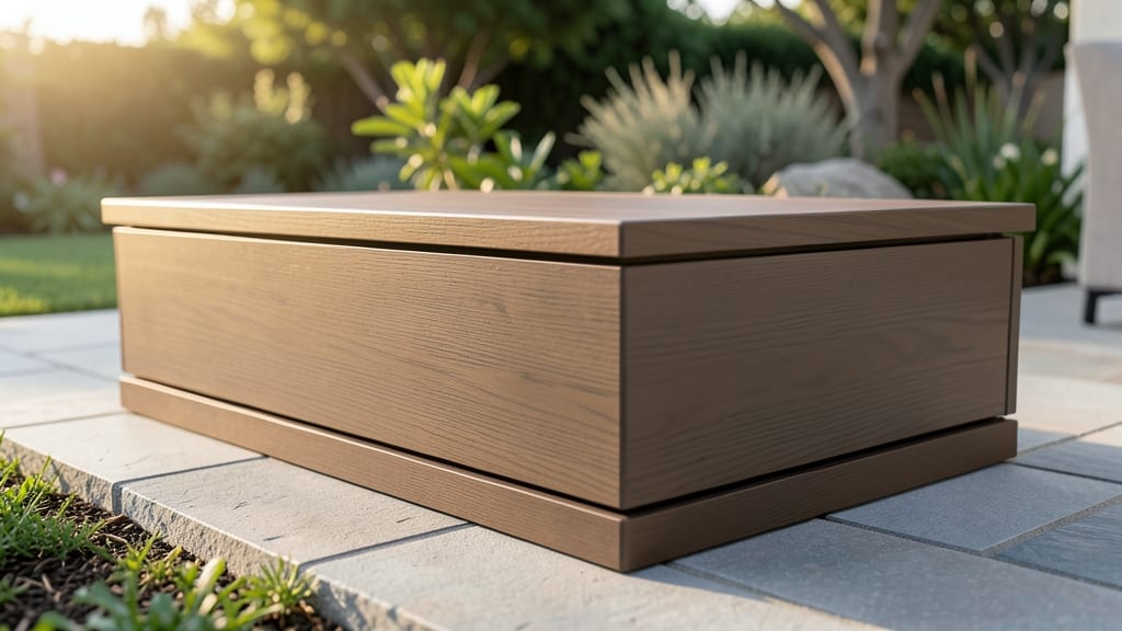 Composite Lumber Planters With Built-In Overflow