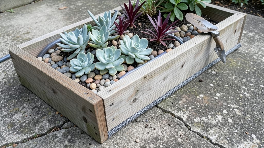 Garden Bed on Concrete: Modular Fabric Layers for Critter-Proof Growing
