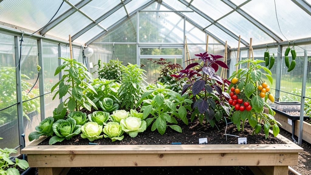Garden Bed Greenhouse: Modular Frost-Proof Shelter for Year-Round Plant Growth
