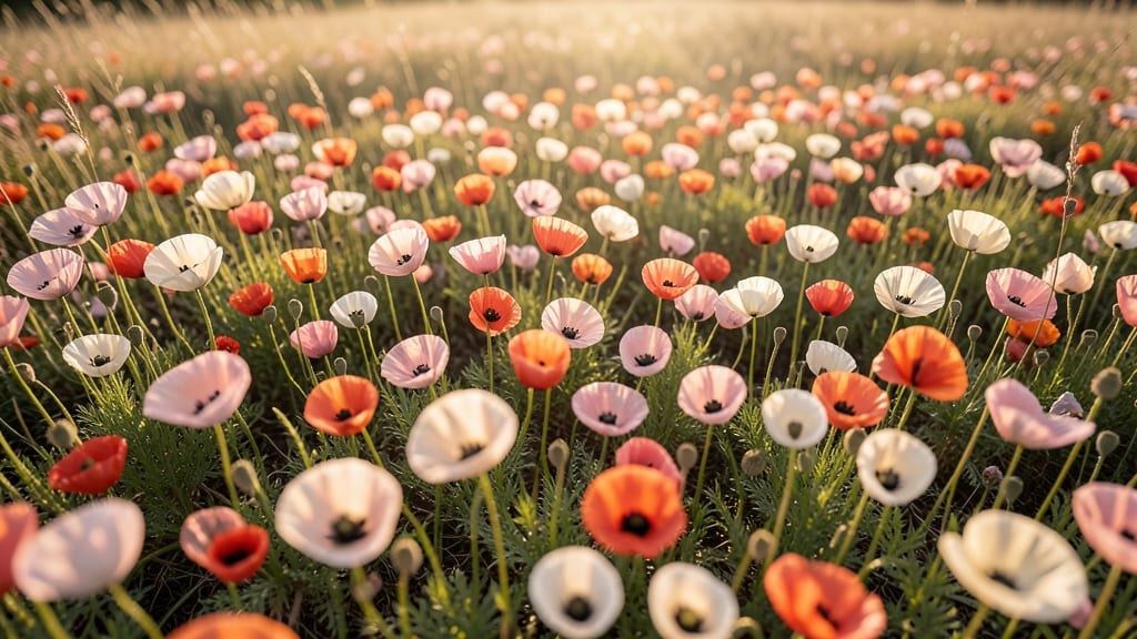 Perennial Poppy Drift