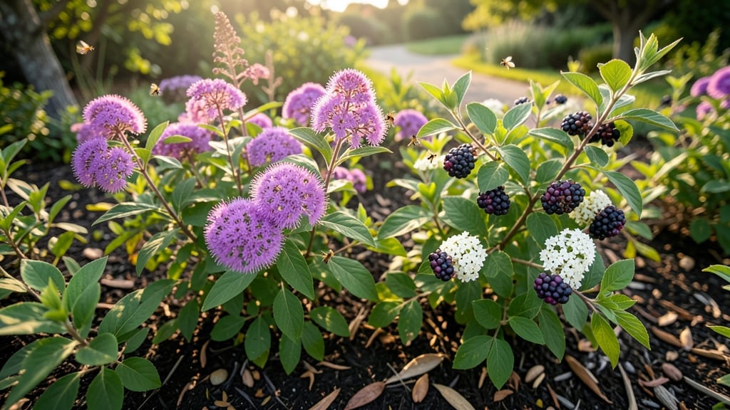 Native Shrub Foundation Planting