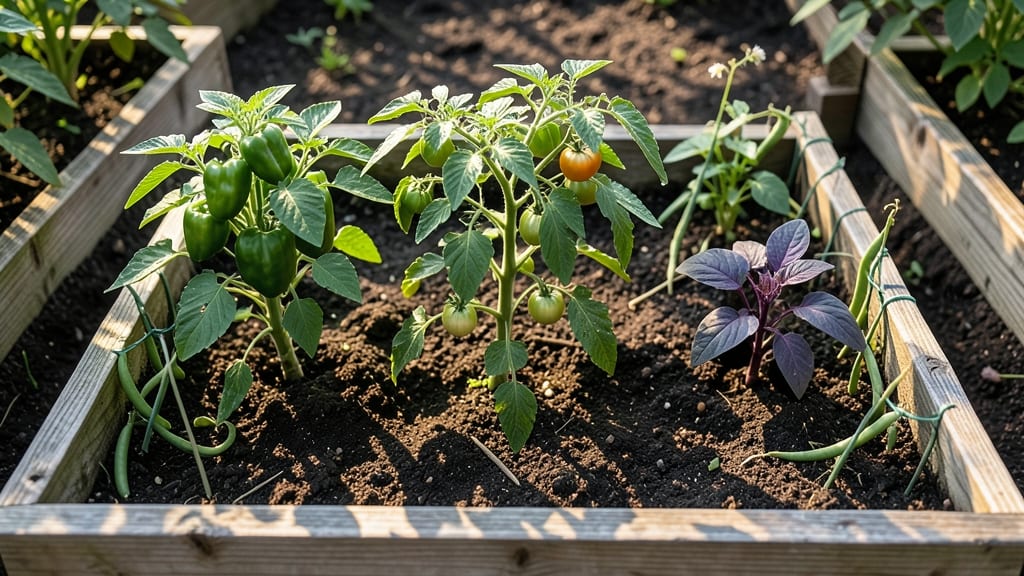 Nightshade and Legume Synergy Bed