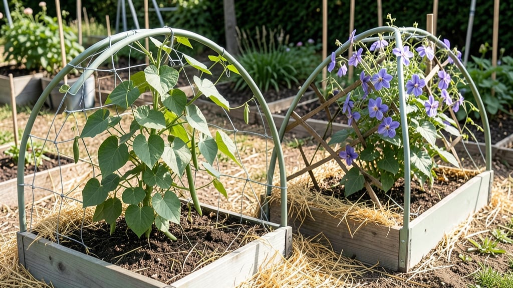 Raised Garden Bed Arches: Modular Arches for Year-Round Planting Success