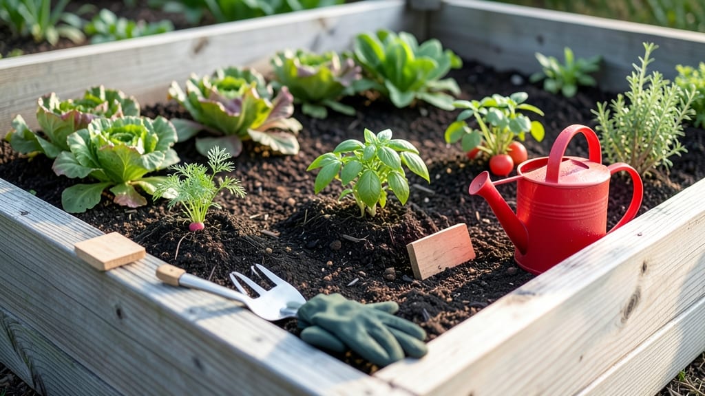Raised Bed Planting Plan: Modular Layout for Year-Round Harvests