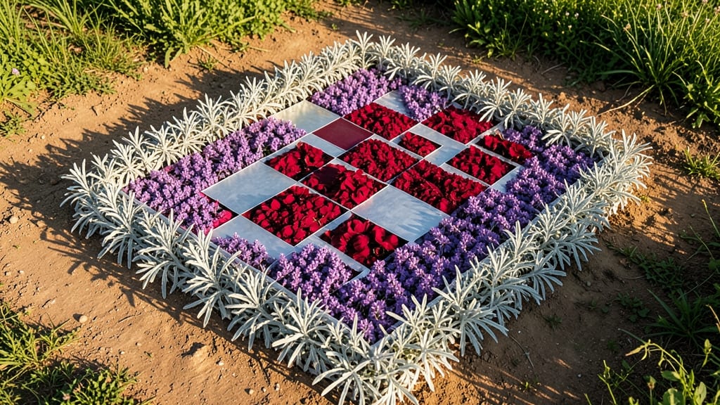 Geometric Lace Caper Box Border