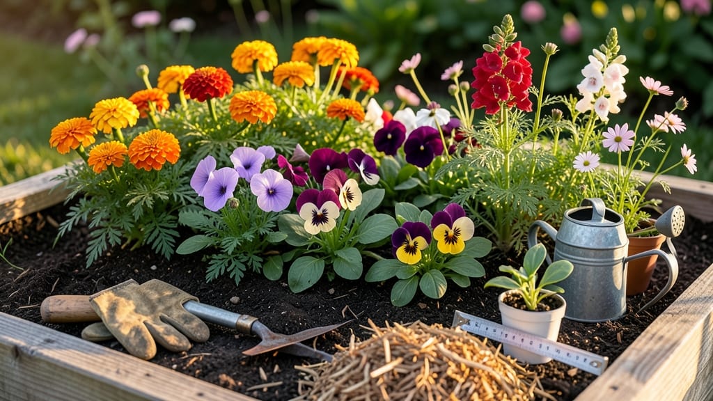 How to Plant a Flower Bed for Beginners: Step-by-Step Success in Minutes