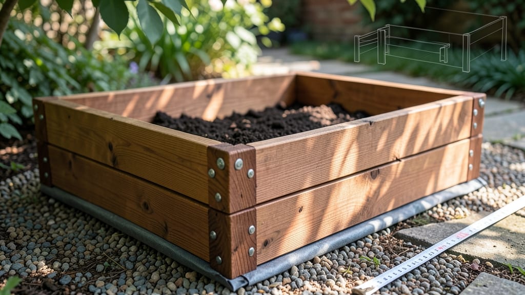 Cedar Raised Bed Plans: Modular Design for Customizable Planting Heights