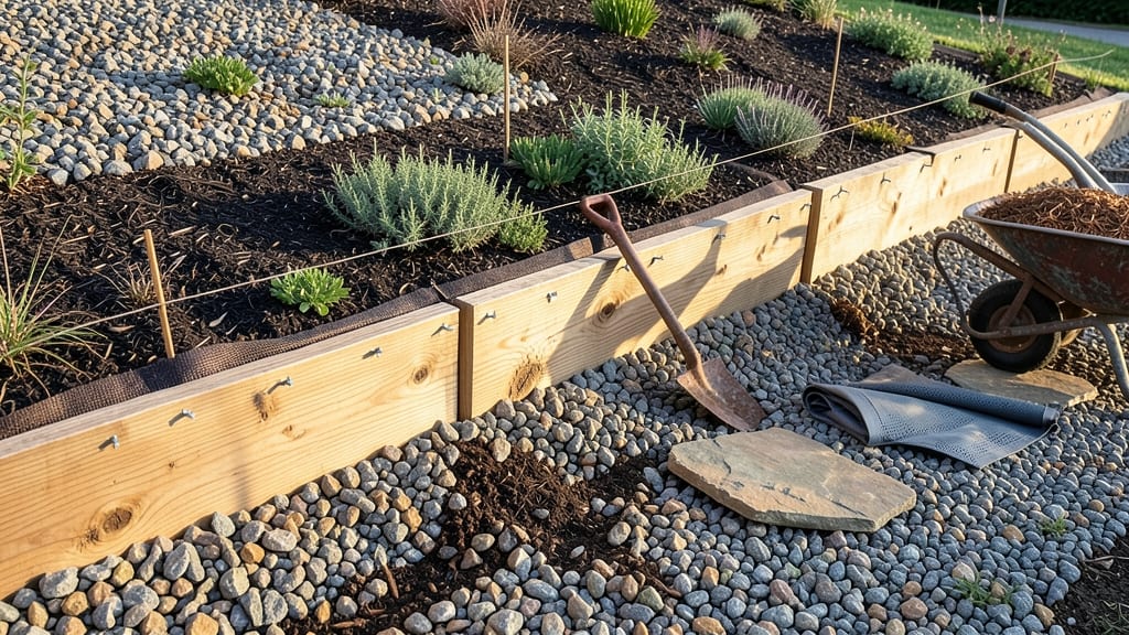 How to Build a Garden Bed on a Slope: Terraced Layers That Prevent Erosion