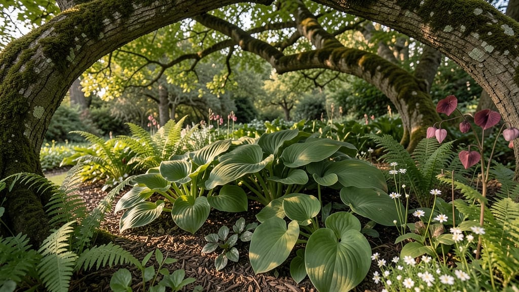 Shade-Loving Woodland Retreat