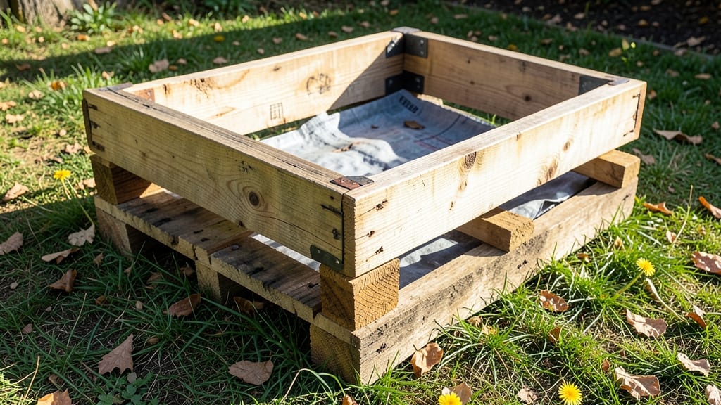 Pallet Wood Raised Garden Beds
