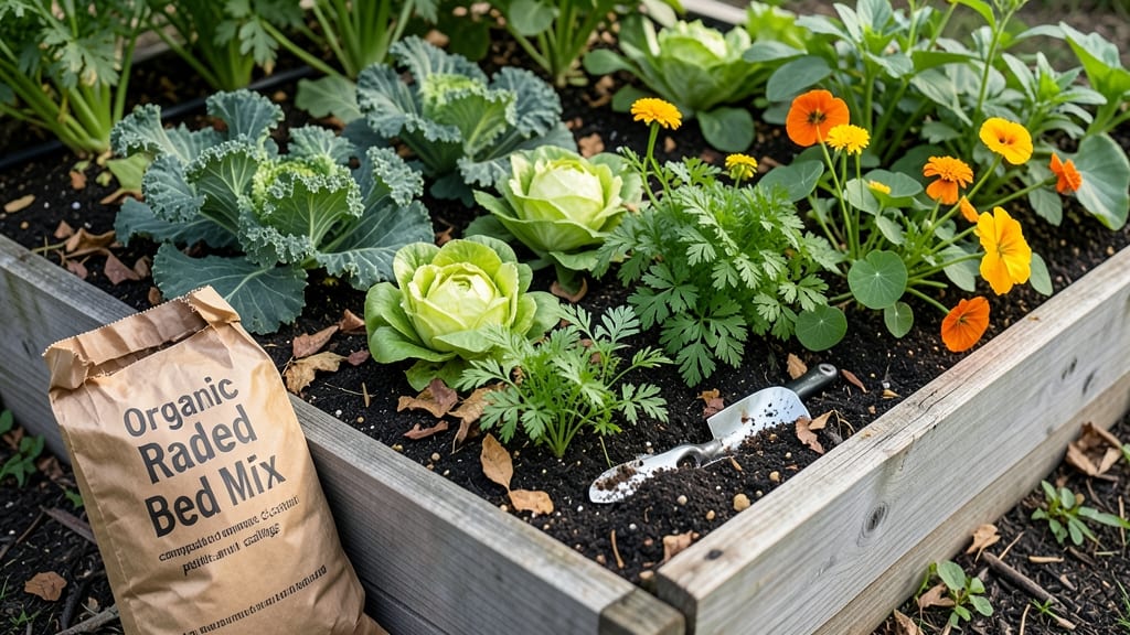 Master Garden Organic Raised Bed Mix: Soil Science for Thriving Plants Year-Round