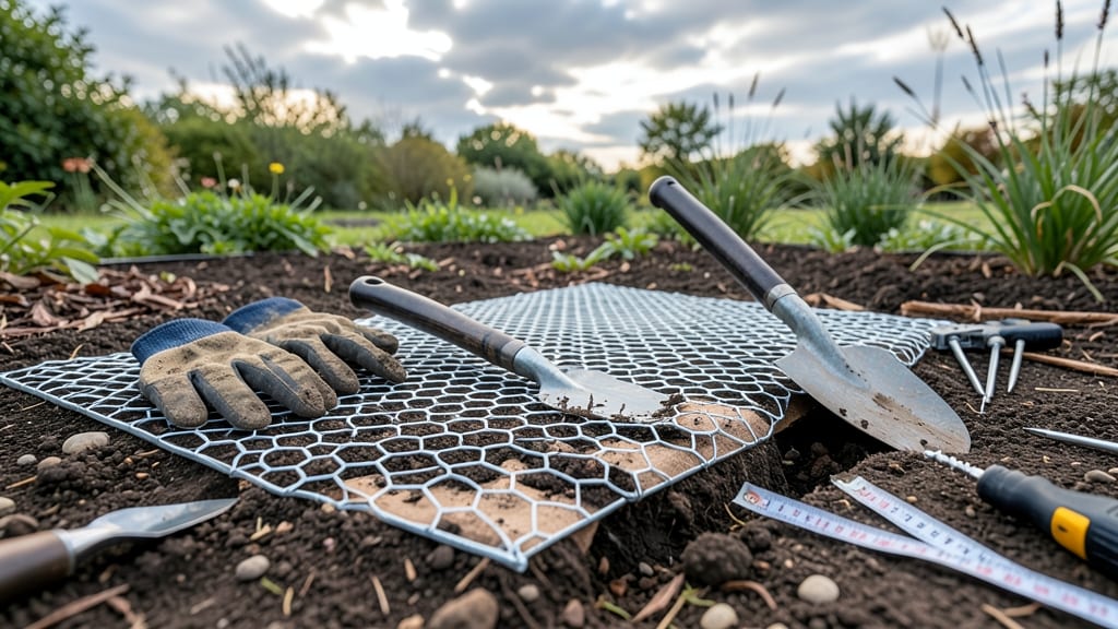 Flower Bed Mesh: Weed-Blocking Barrier for Pristine Garden Beds
