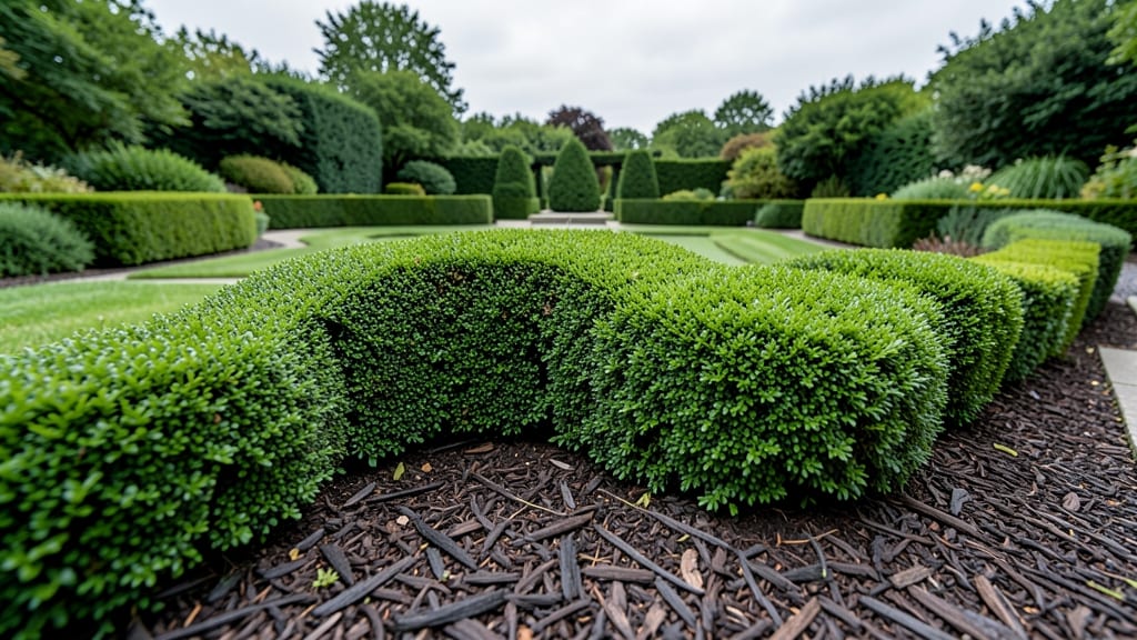 Hedge Clippings for Living Edging
