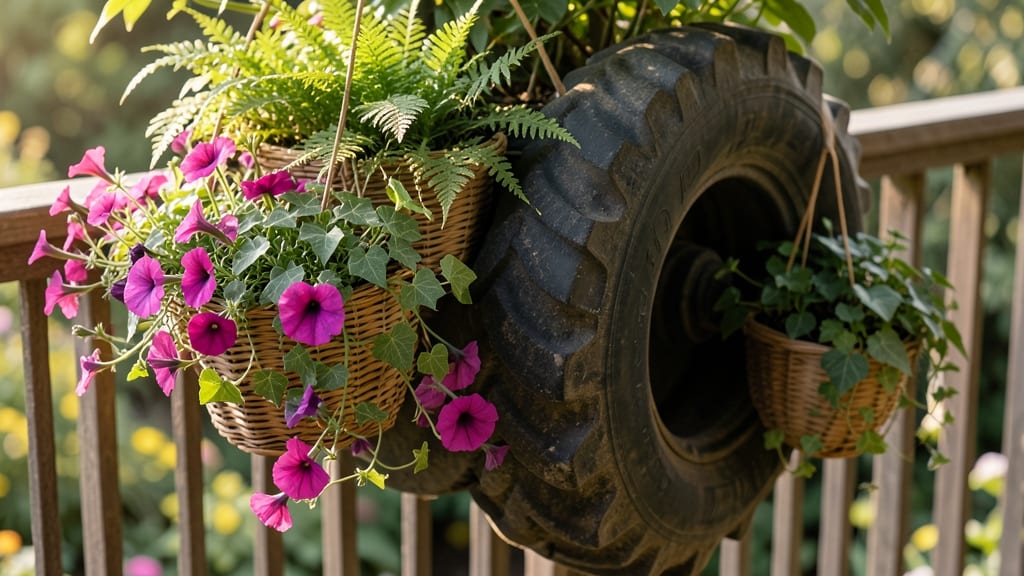 10 Tractor Tire Flower Bed Ideas: Bold, Low-Maintenance Planters for Small Spaces