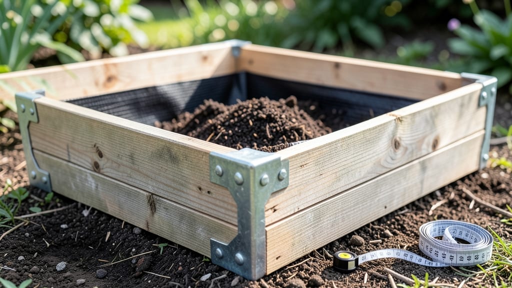 Raised Bed Brackets: Heavy-Duty Stacking for Long-Lasting Stability