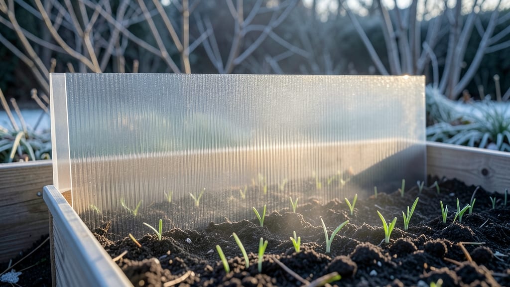 Clear Polycarbonate Panels for Greenhouse Effect