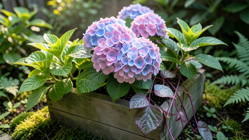 10 Hydrangea Flower Bed Ideas: Bold Color Combinations That Thrive in Shade