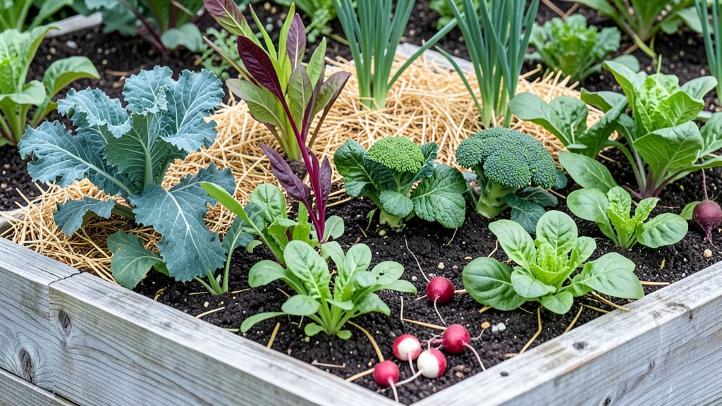 Fall Raised Garden Bed: Modular Height System for Year-Round Harvests