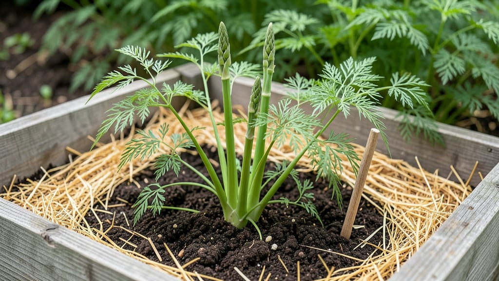 Asparagus Raised Bed Garden: Modular Design for Year-Round Harvests