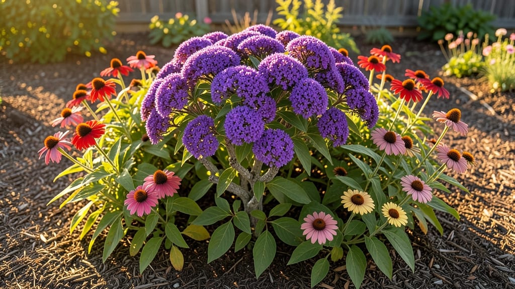 Butterfly Magnet Butterfly Bush Circle