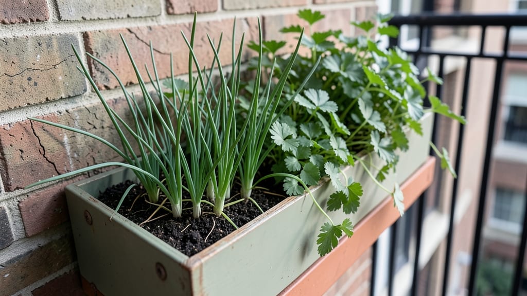 Window Box Herb Garden Layout