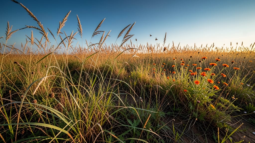 Native Prairie Restoration Border