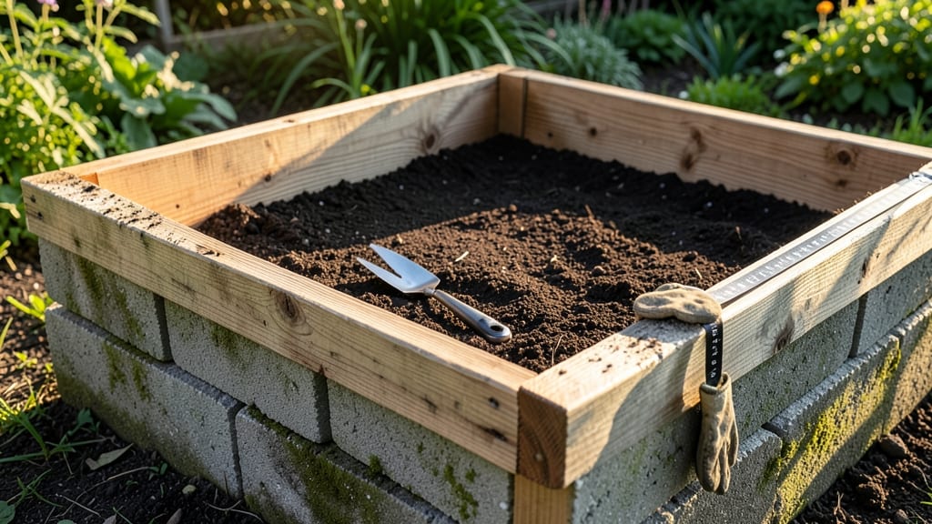 Raised Garden Beds With Cinder Blocks And Wood: Durable Stacking for Year-Round Planting