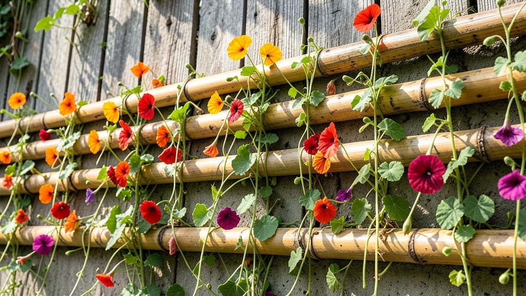 Bamboo Fence Pocket Gardens
