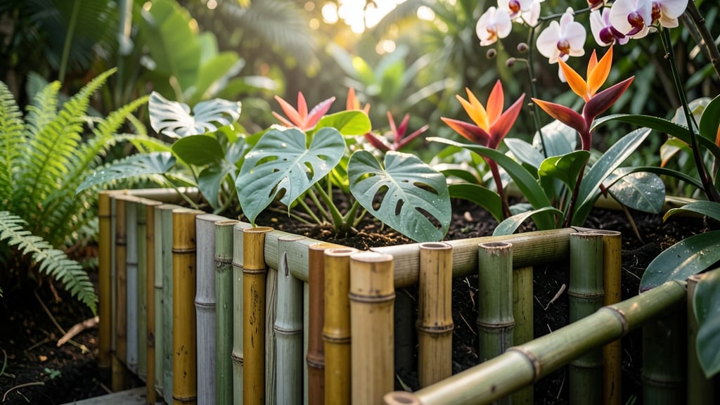 Bamboo Raised Garden Beds