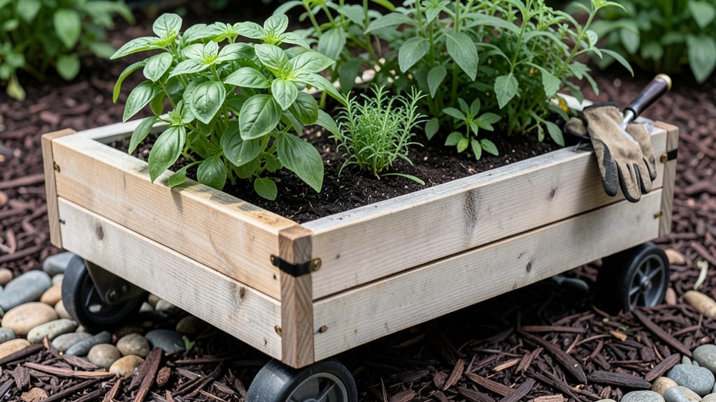 Elevated Garden Beds On Wheels: Mobile Planters for Small Spaces and Seasonal Rotation
