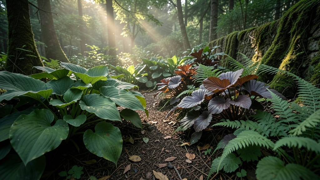 Shade-Loving Woodland Escape
