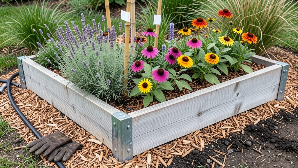 Raised Bed Flower Garden Layout: Proven Planting Patterns for Year-Round Color