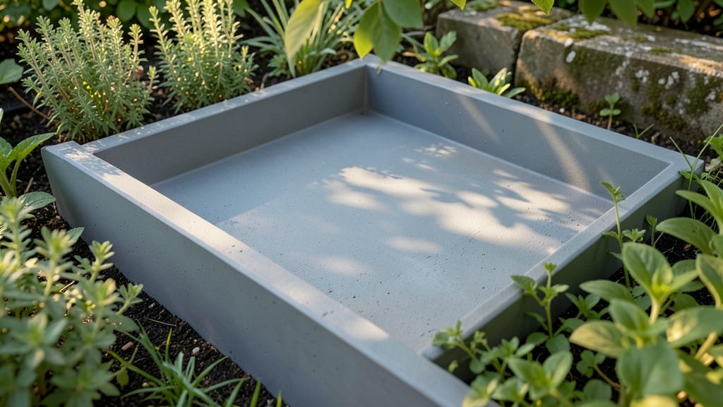 UV-Resistant Concrete Mix for Outdoor Beds