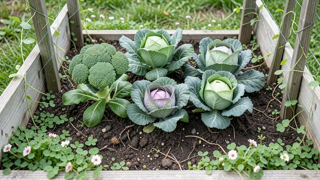 Brassica and Nitrogen-Fixing Power Bed