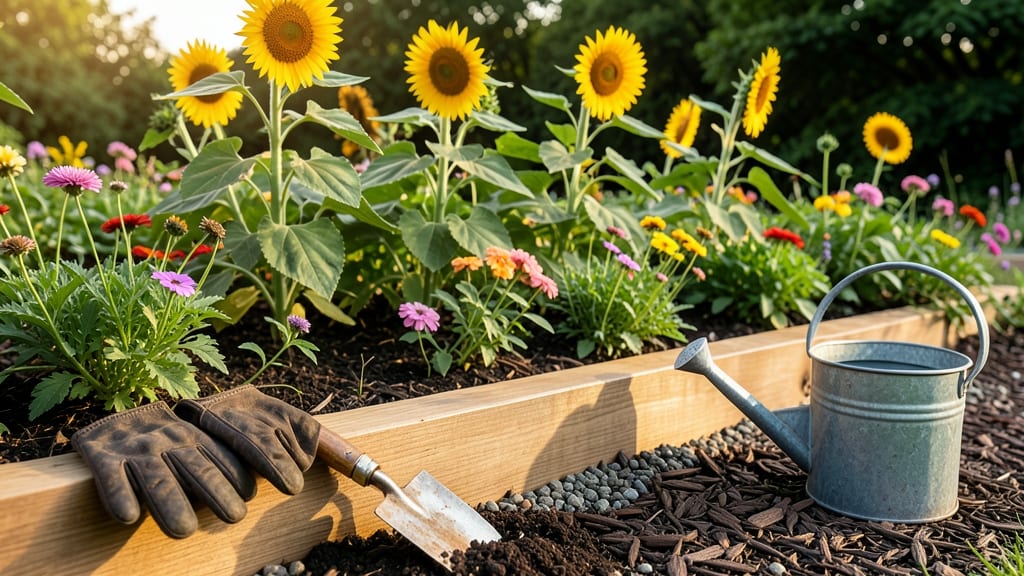 Annual Flower Bed Plans: Year-Round Color With Zero Deadheading Effort