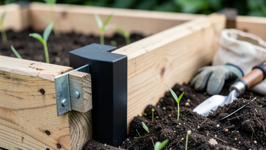 Raised Bed Metal Corners: Heavy-Duty Stability for Longevity and Strength