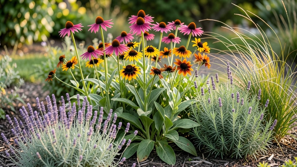 Flower Bed Pics: Modular Height System for Perfect Plant Spacing