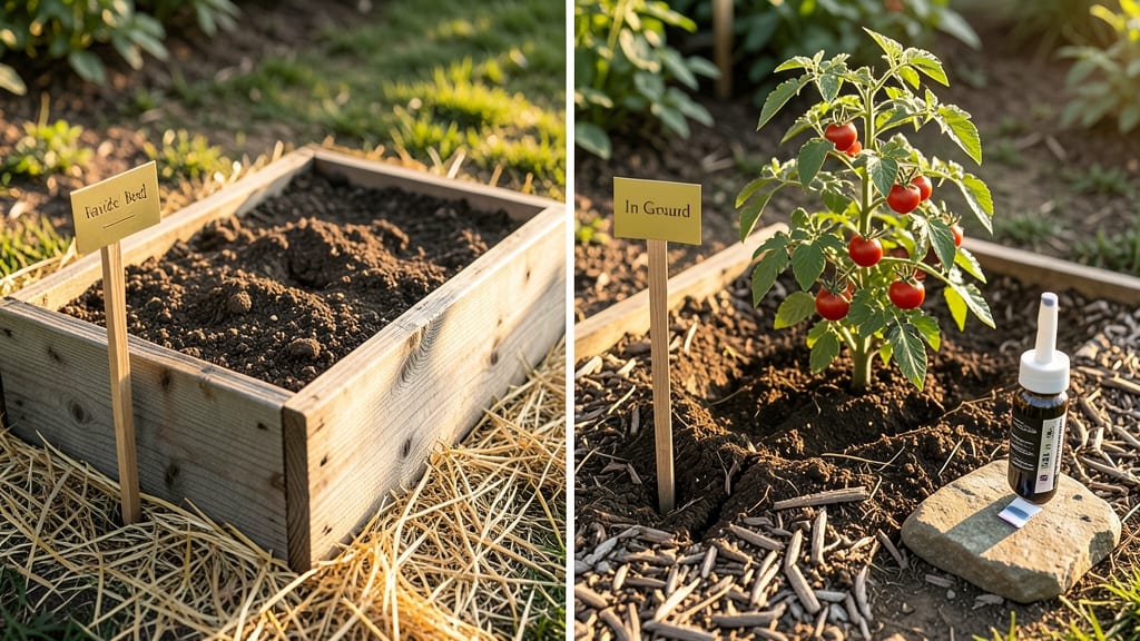 Raised Garden Beds Vs In-Ground: Yield Comparison by Plant Type