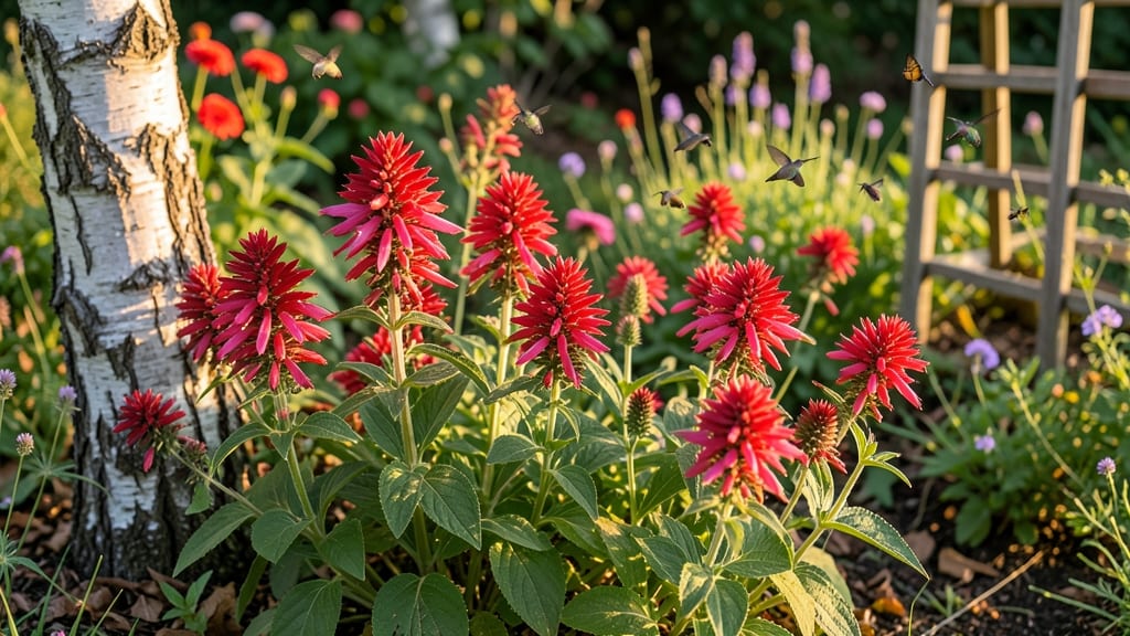 Bee Balm and Bergamot Hummingbird Haven