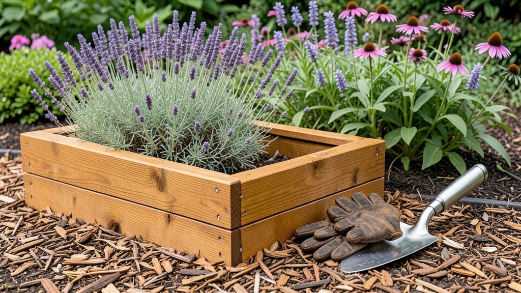 Raised Flower Bed Kit: Modular Height System for Perfect Plant Spacing