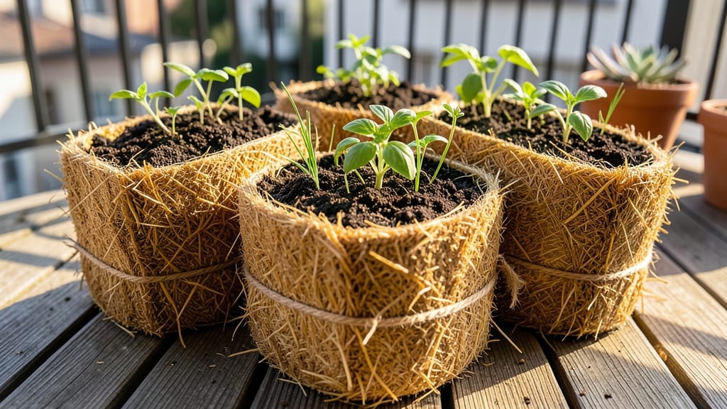 Straw Bale Garden Beds