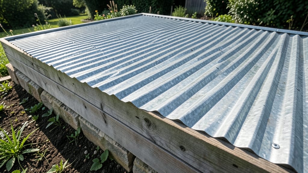 Metal Corrugated Roofing Edging