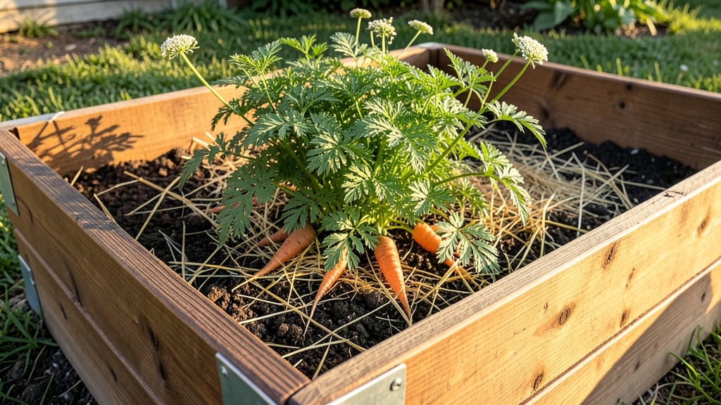 Raised Garden Bed Recipe for Carrots: Deep Loose Soil Secrets for Long Roots