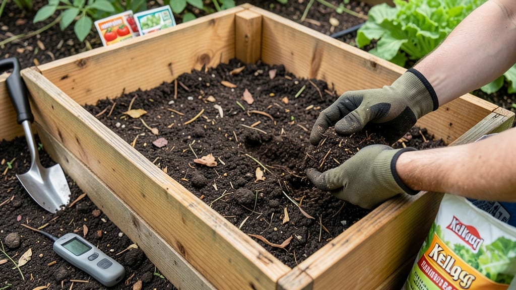 Kellogg Organic Raised Bed Soil: Layered Nutrients for Explosive Root Growth