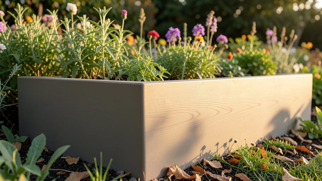 Composite Wood Raised Beds