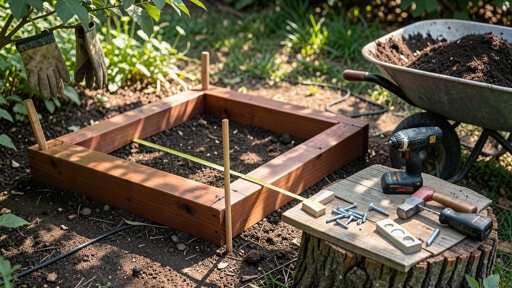 Building a Raised Garden Bed With Wood: Rot-Resistant Frames for Year-Round Planting