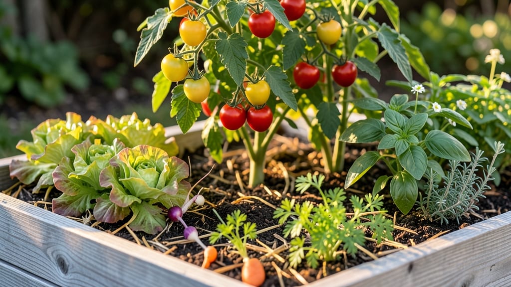 Raised Bed Planter: Modular Stacking for Year-Round Planting Success