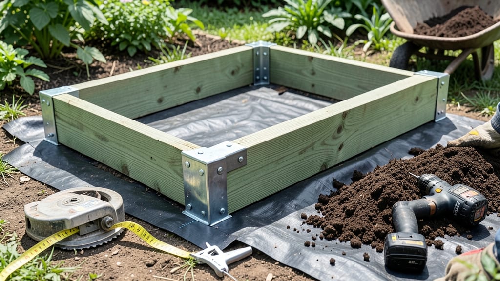 2x8 Raised Garden Bed Plans: Heavy-Duty Cedar Design for Longevity and Drainage